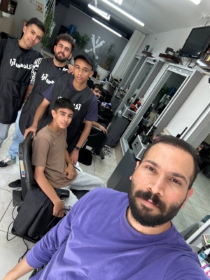 آموزش رنگ مو، مش و دکلره مردانه